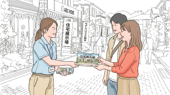 住宅展示場での来場特典