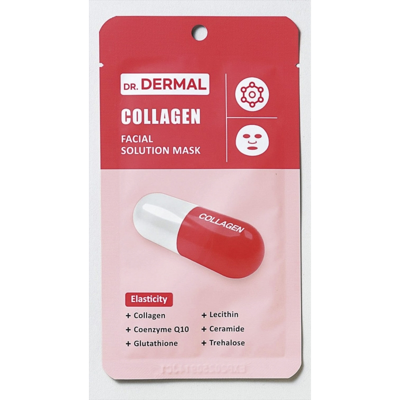 DR.DERMALフェイシャルソリューションマスク（コラーゲン）