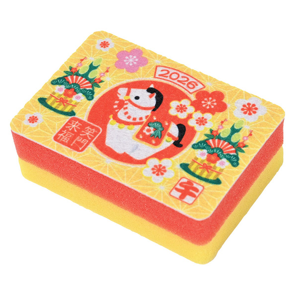 干支キッチンスポンジ