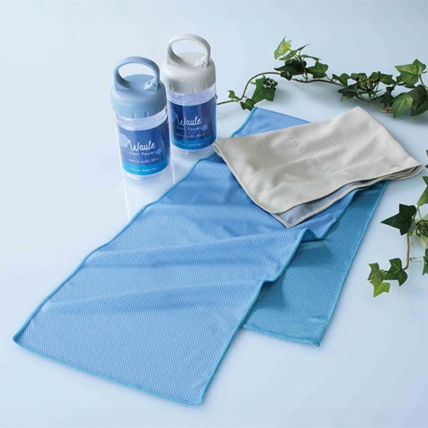 ウォーレ／クールタオル（カラビナボトル入）