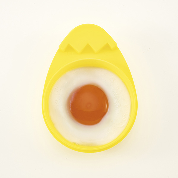 レンジで目玉焼き