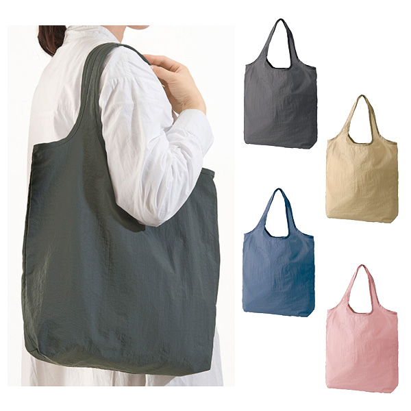 ミニバッグ付き・やわらか撥水トート