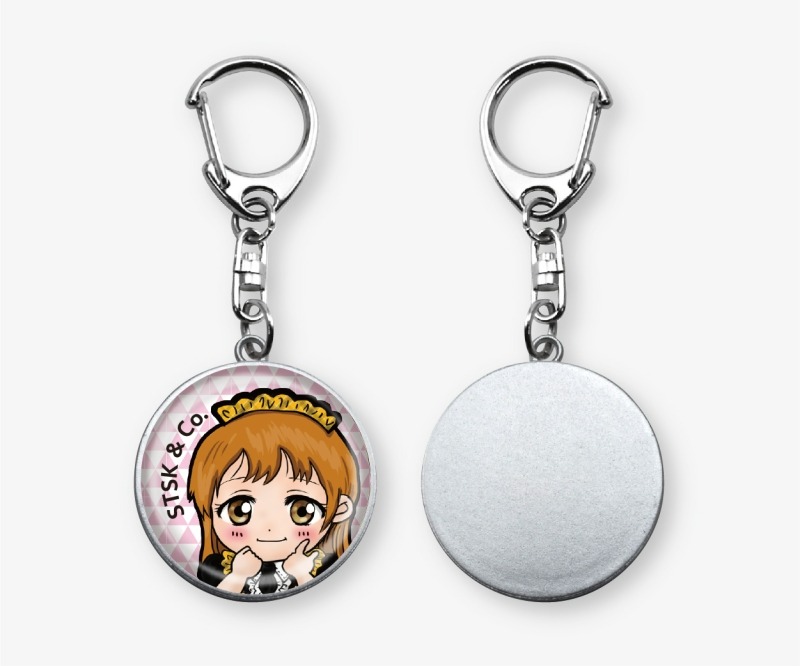 ガラス キーホルダー