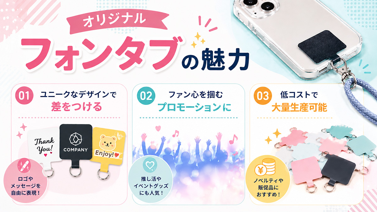 オリジナルフォンタブの魅力
