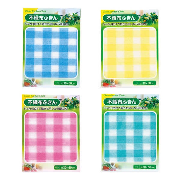 不織布ふきん1枚