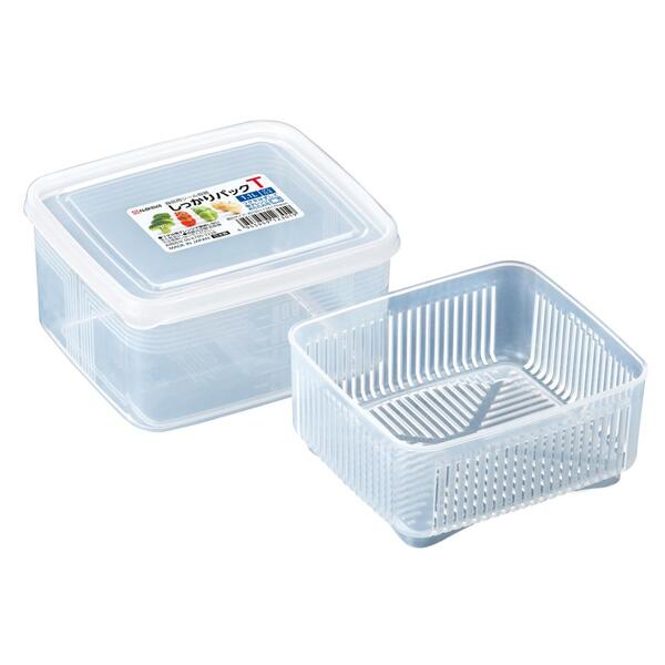 水切り付保存容器　しっかりパックＴ