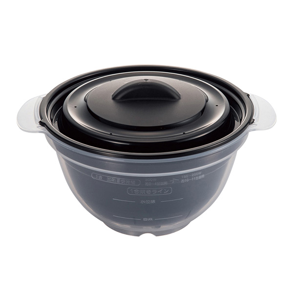 簡単！レンジで一合炊き