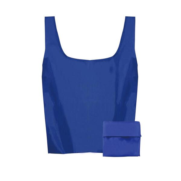 収納袋付きエコバッグ1個（ブルー）