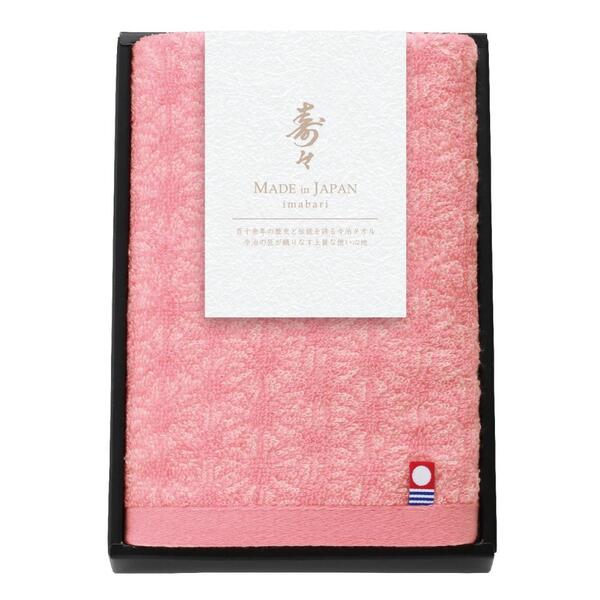 寿々　今治ハンドタオル1枚（ピンク）