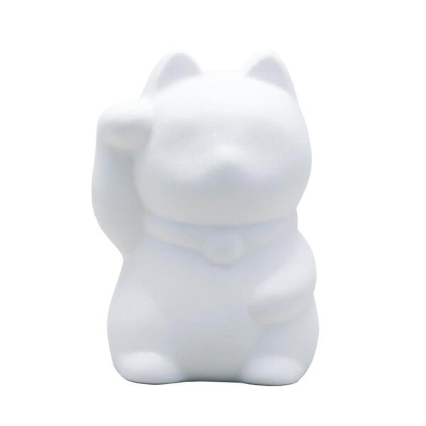 らくがき貯金箱1個（まねき猫）