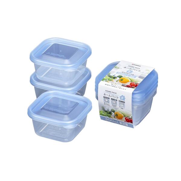 ホームパック300ml3個組（ブルー）