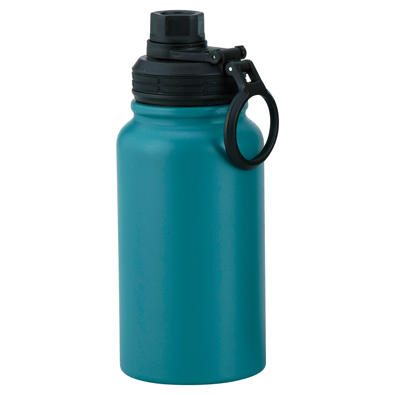 イミディ真空二重ワンハンドルボトル600ml（ブルー）