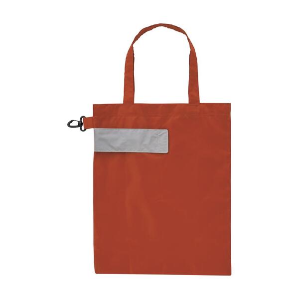 eTONE　リフレクター付きエコバッグ（エンジ）