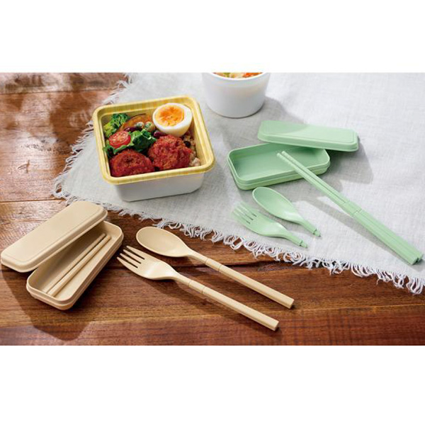 バンブーファイバー携帯カトラリーセット