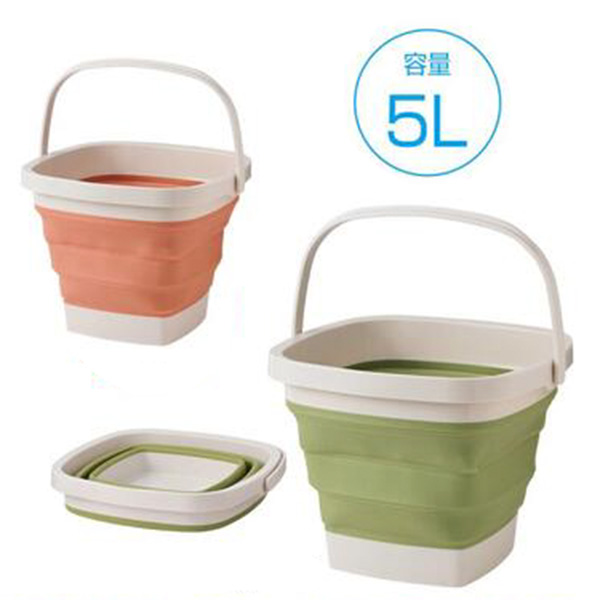 折りたたみバケツ5L　1個