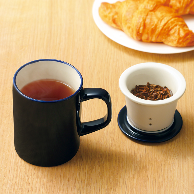 ブランジェリー メール・茶こし付きマグカップ