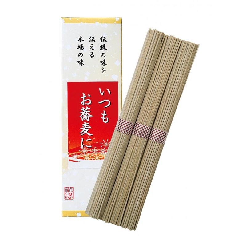 いつもお蕎麦に