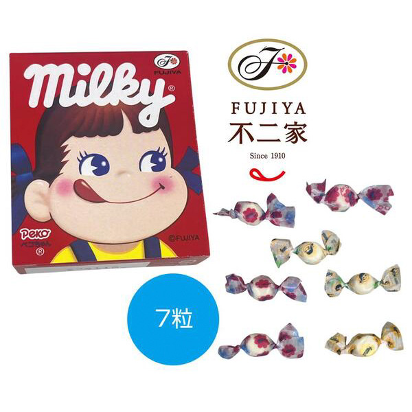 不二家　ミルキー7粒