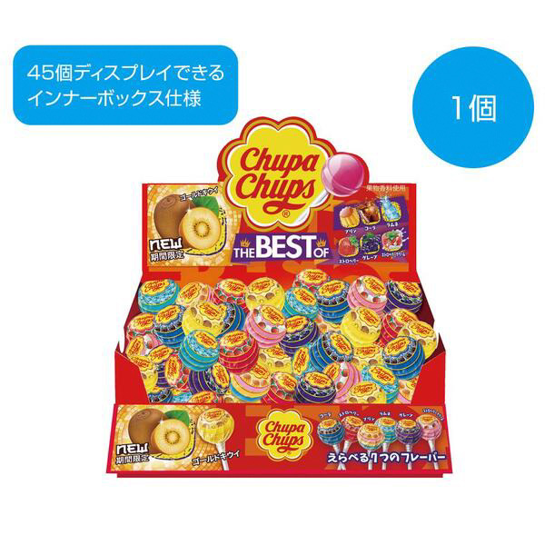 チュッパチャプス　ザ・ベスト・オブ・フレーバー1個