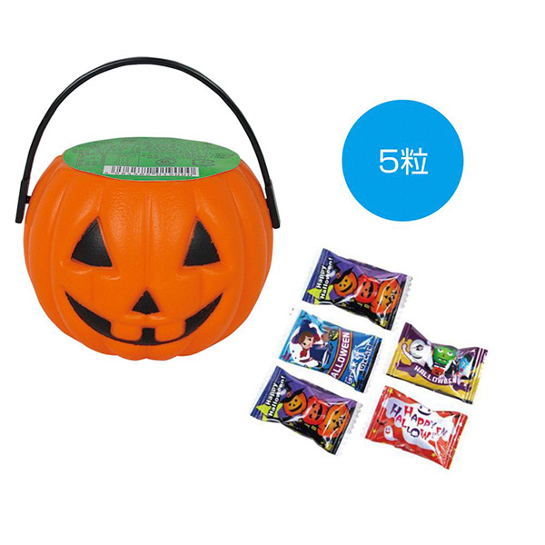 ハロウィンミニバケツ（キャンディ5個入）