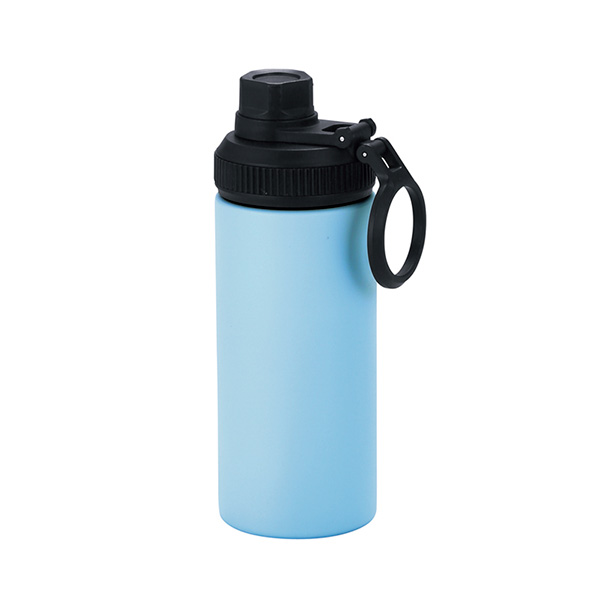 ウェルフ・直飲み真空ステンレスボトル（450ml）（ブルー）