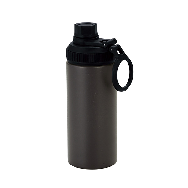 ウェルフ・直飲み真空ステンレスボトル（450ml）（ブラック）
