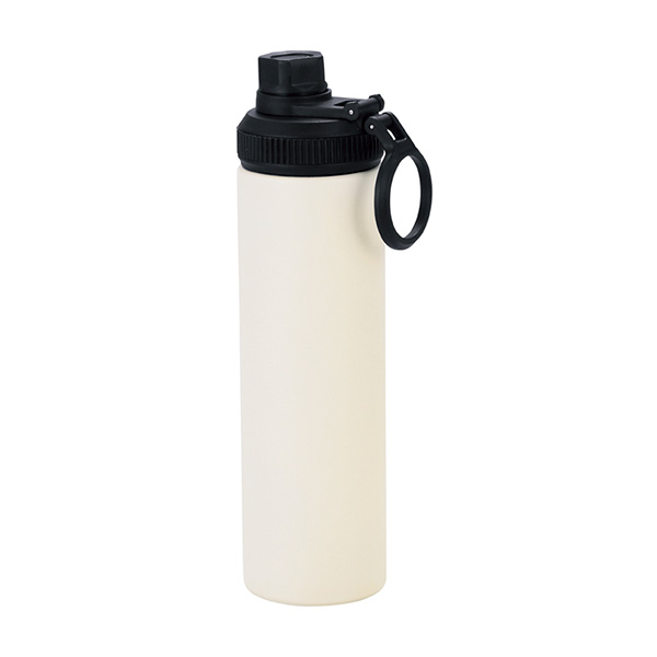 ウェルフ・直飲み真空ステンレスボトル（650ml）（ホワイト）