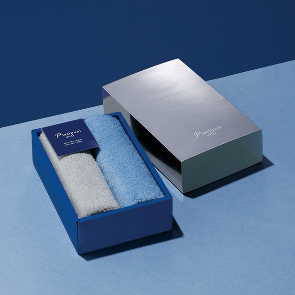 プラチナヴェール・ハンカチタオル2Pセット