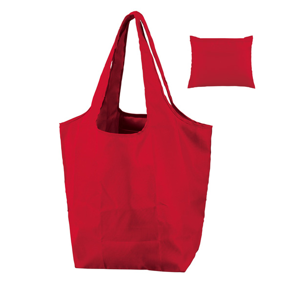 セルトナ・マチ広ラージポータブルエコバッグ（レッド）