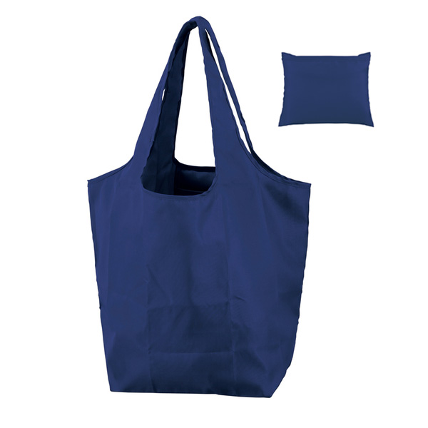 セルトナ・マチ広ラージポータブルエコバッグ（ネイビー）