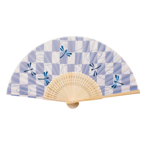 和ごころ竹扇子（とんぼ市松）