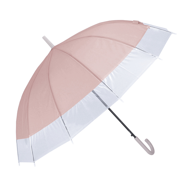 ジェムブレラ12本骨ジャンプ傘（ピンク）