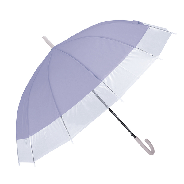ジェムブレラ12本骨ジャンプ傘（パープル）