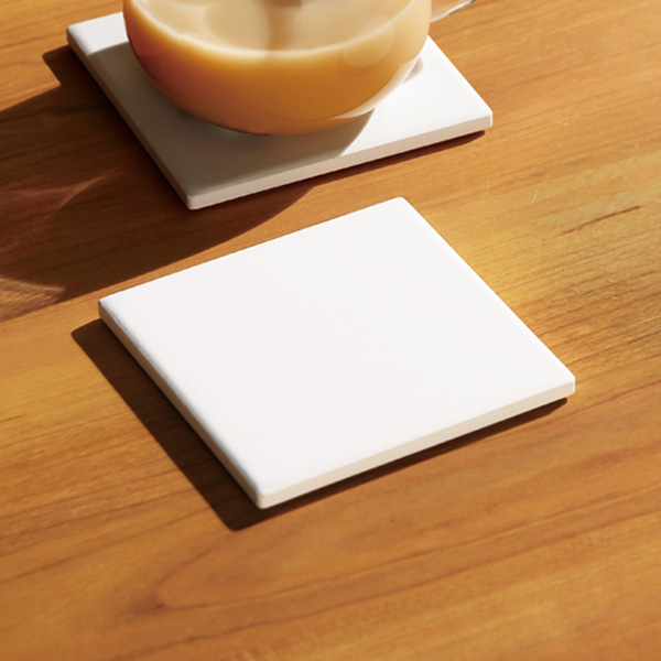 陶製吸水コースター（四角）