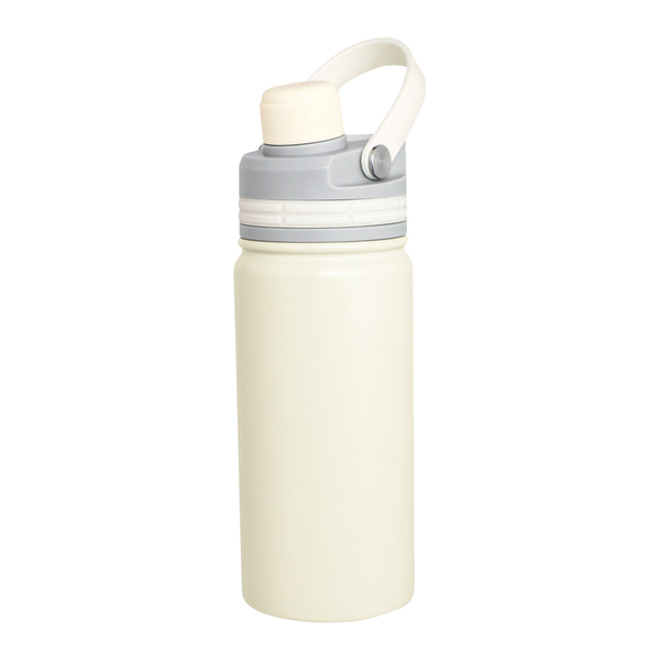 マグリッド・真空二重2WAYストローボトル500ml（ホワイト）