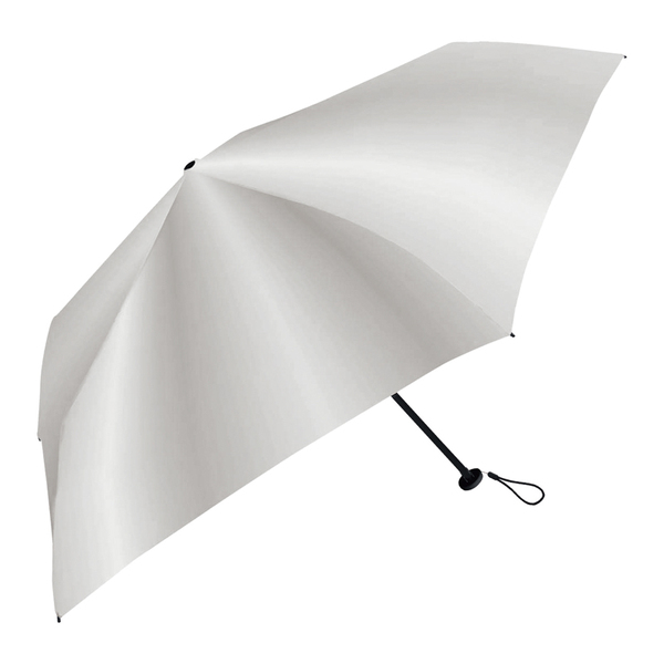 UVレイズ晴雨兼用軽量折りたたみ傘（シルバー）