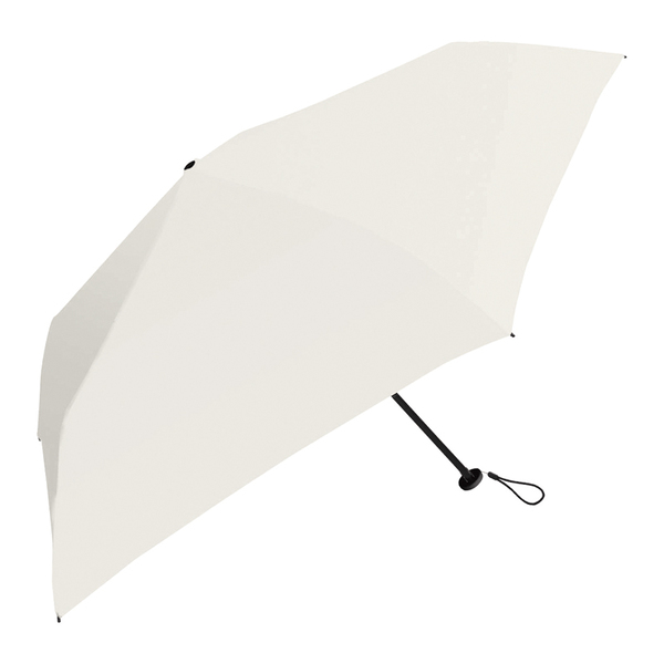 UVレイズ晴雨兼用軽量折りたたみ傘（オフホワイト）