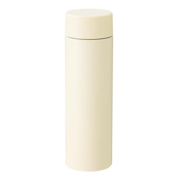 ストッパー付き真空ステンレスボトル230ml（オフホワイト）