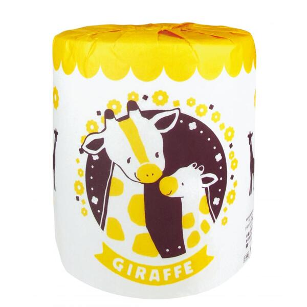 アニマルシリーズ　トイレットロールダブル（30m）（キリン）