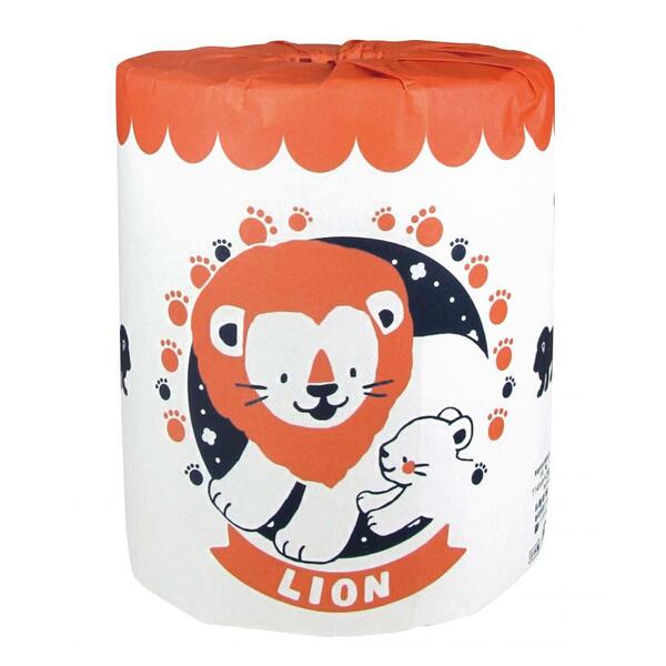 アニマルシリーズ　トイレットロールダブル（30m）（ライオン）
