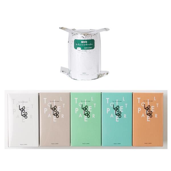 10年保証備蓄用トイレットペーパーLogLogシングル（70m）1個