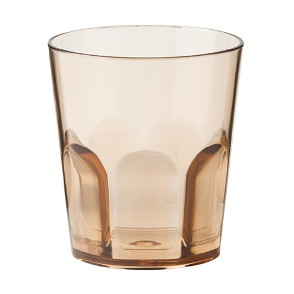 割れないグラス(320ml)(ブラウン)