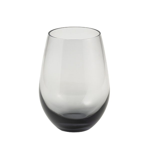 グラデーションラウンドグラス(360ml)(グレー)