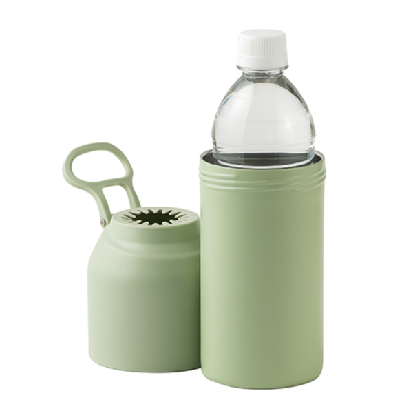 真空断熱ペットボトルホルダー(カーキ)