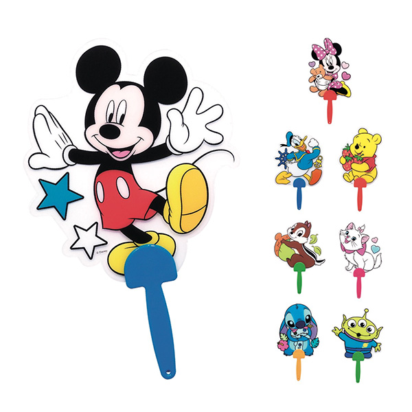 キャラクターダイカットミニうちわ