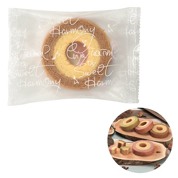 2層バウムクーヘン キャラメル＆ミルク