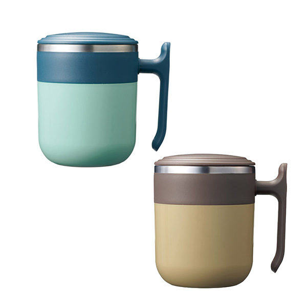 フタ付ダブルウォールステンレスマグ