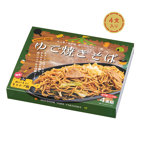 お手軽ゆで焼きそば４食入