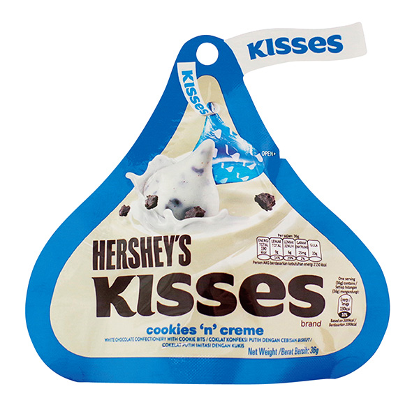 ハーシー キスチョコレート　クッキー&クリーム