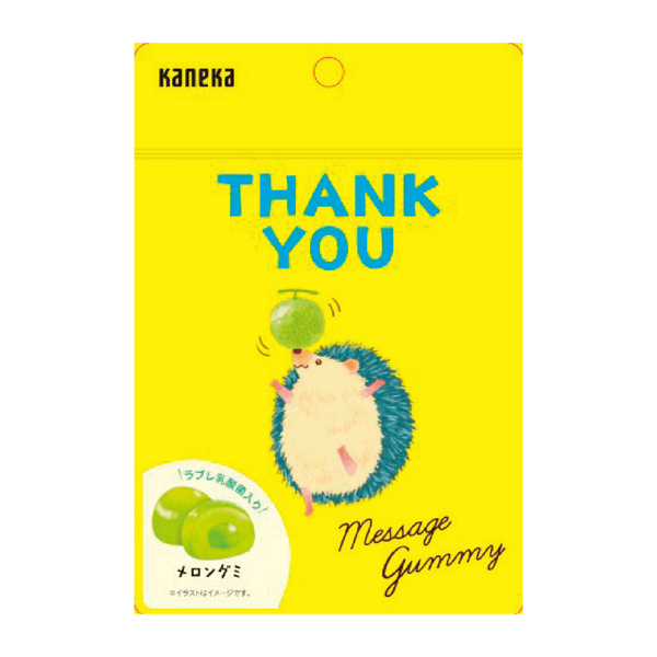 メッセージグミ THANK YOU(メロン味)